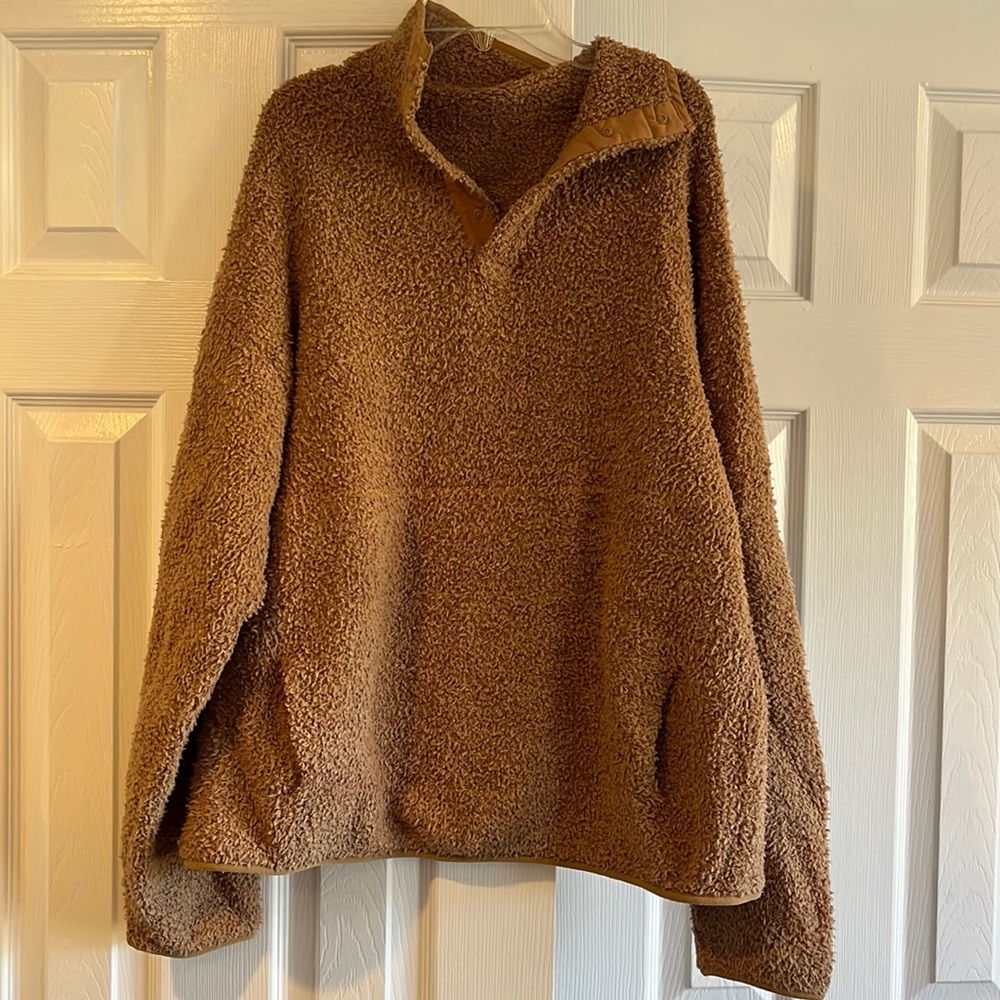 SKIMS tan pullover